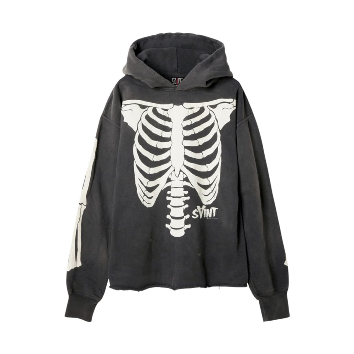 세인트 마이클 x 브이론 본 후드 블랙 - 22FW 상품이미지1