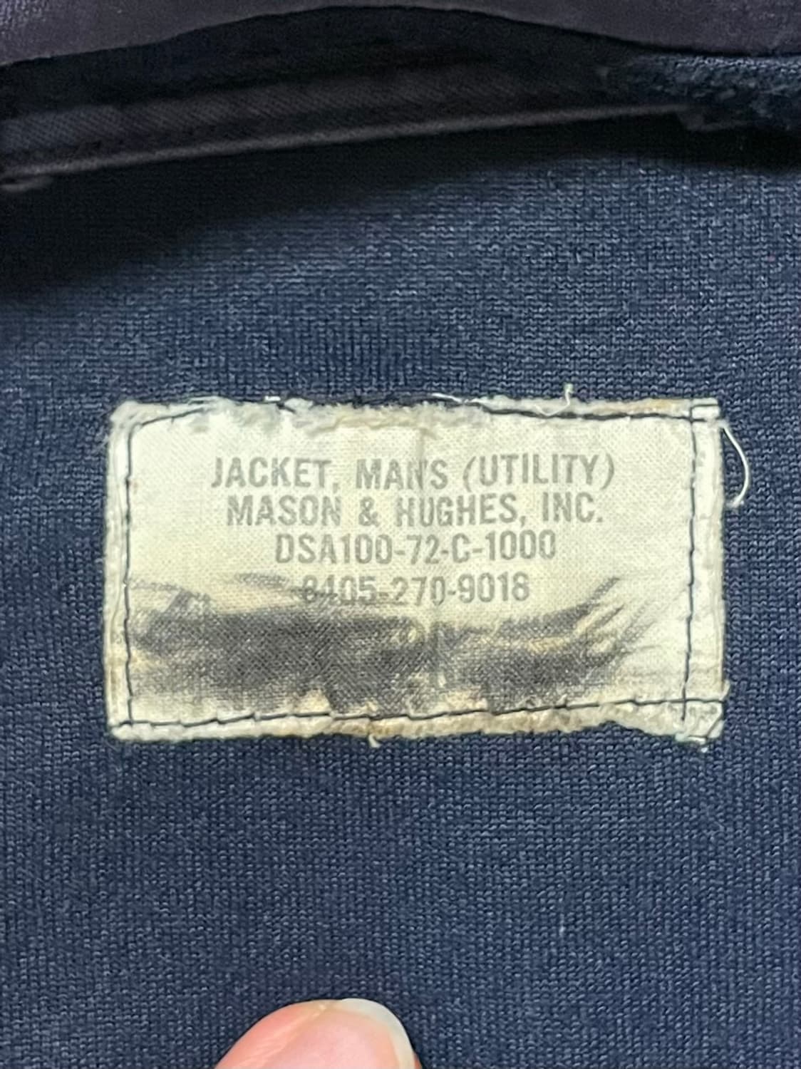 국내 유일 70s 미해군 US NAVY og N4 유틸리티 덱자켓 상품이미지4