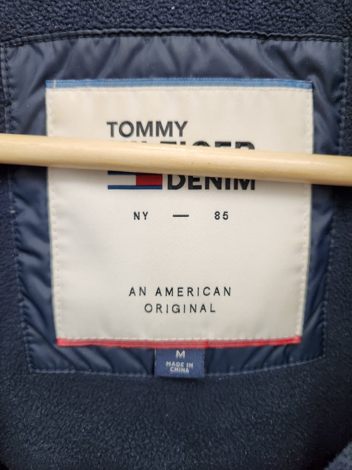 타미힐피거 네이비 퀼팅 패딩 점퍼 상품이미지4