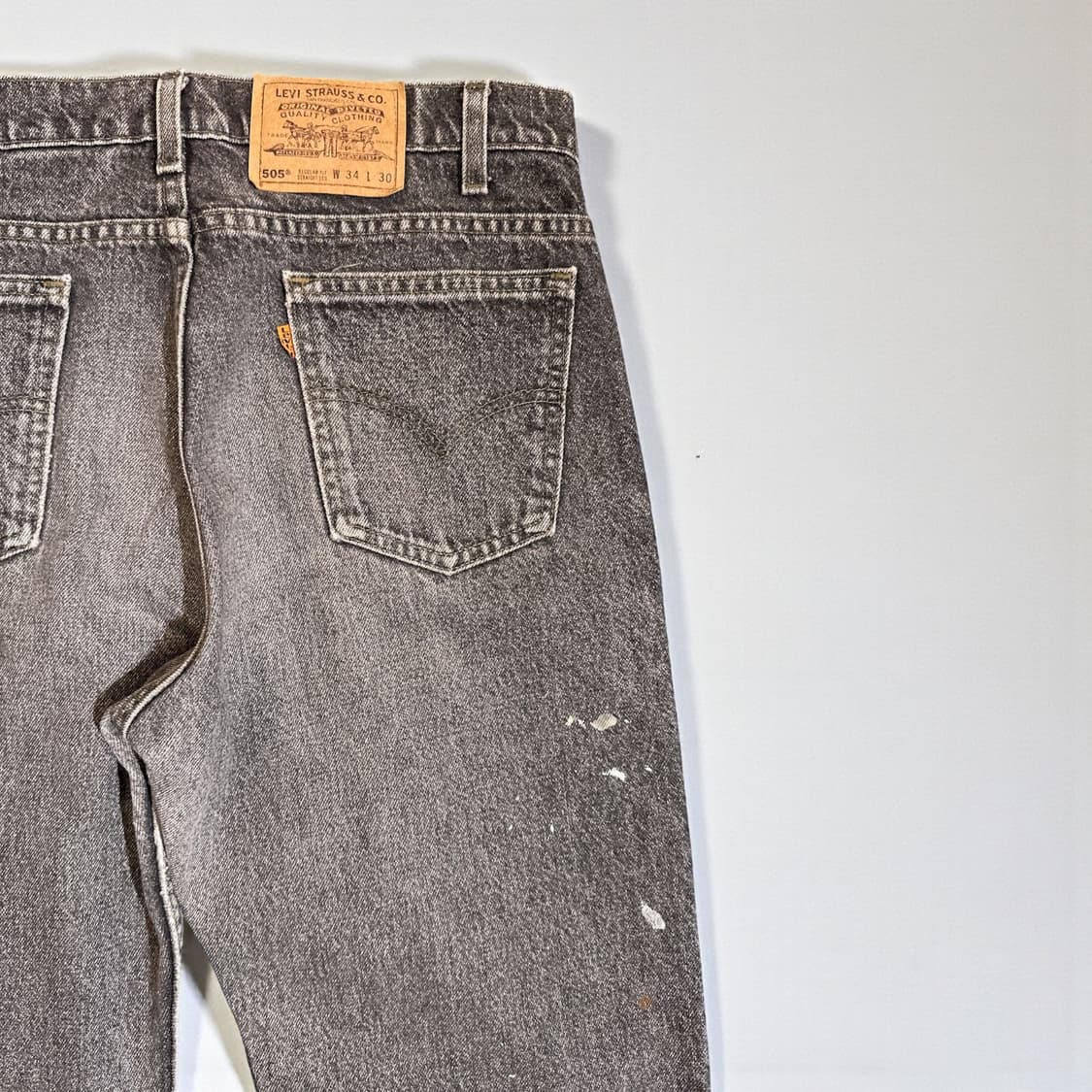 Levis 90's Hand Painted 505 OrangeTab 상품이미지3