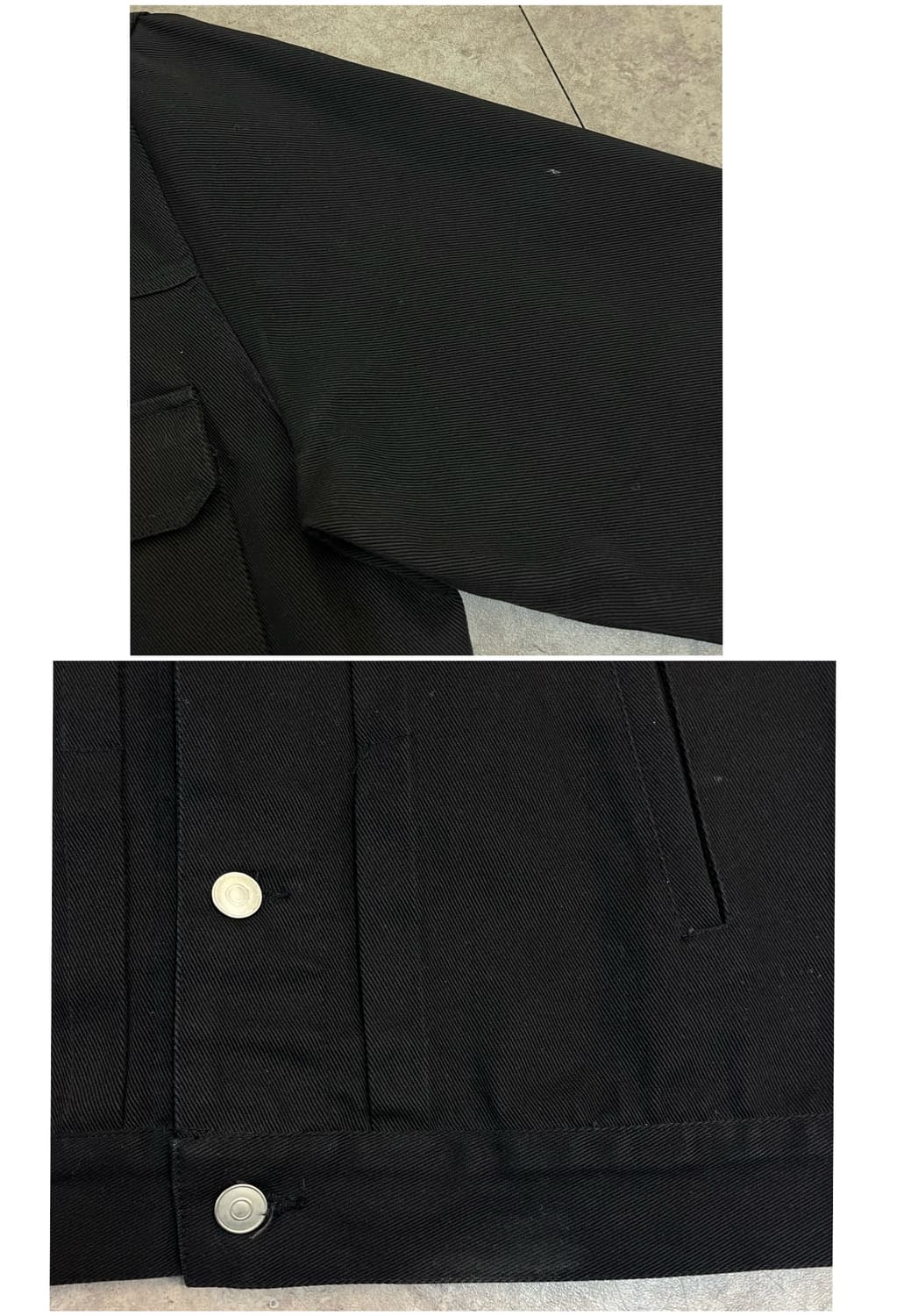 에이들 블랙 코튼 자켓 #csz3011 상품이미지5