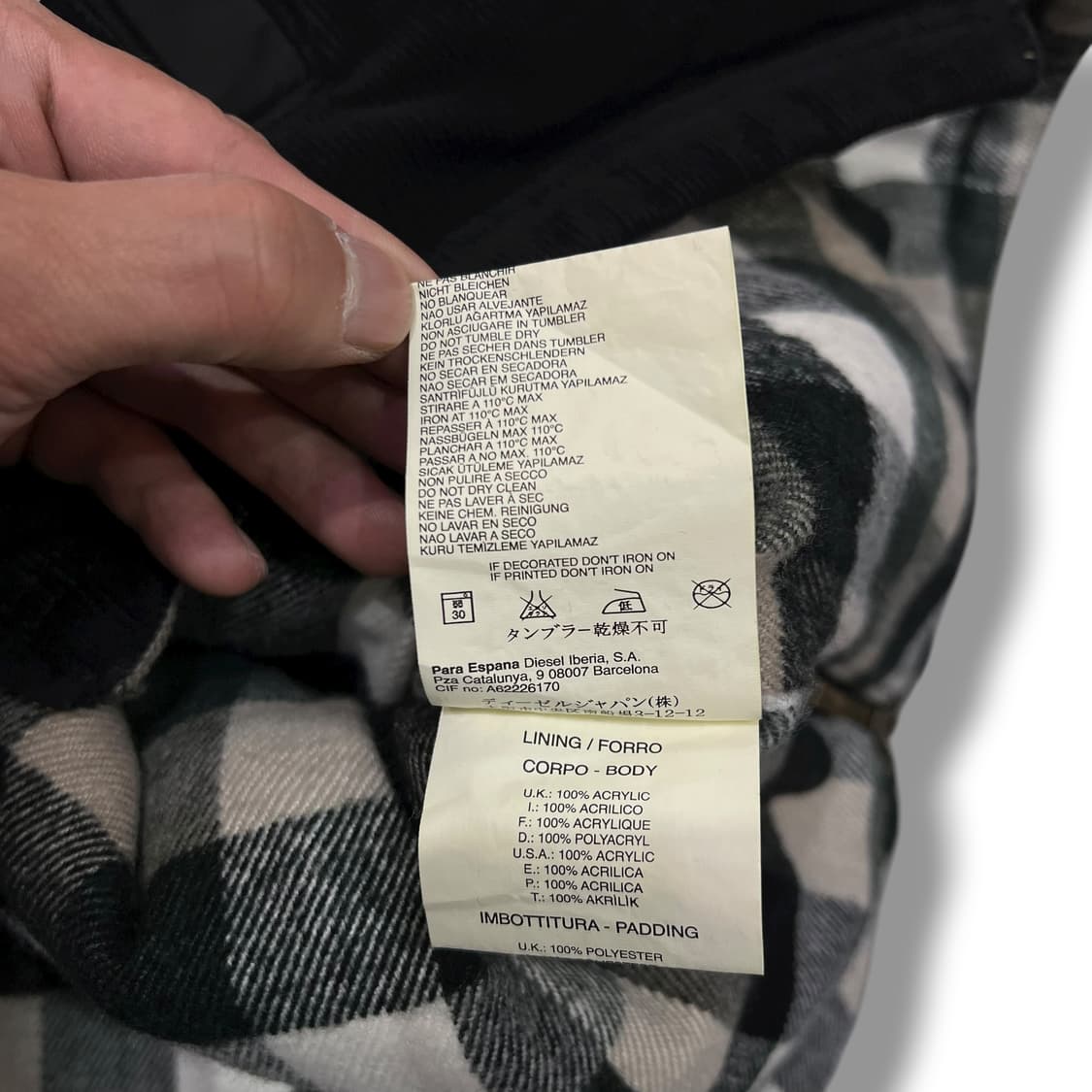  디젤 코듀로이 베스트 y14106 상품이미지9