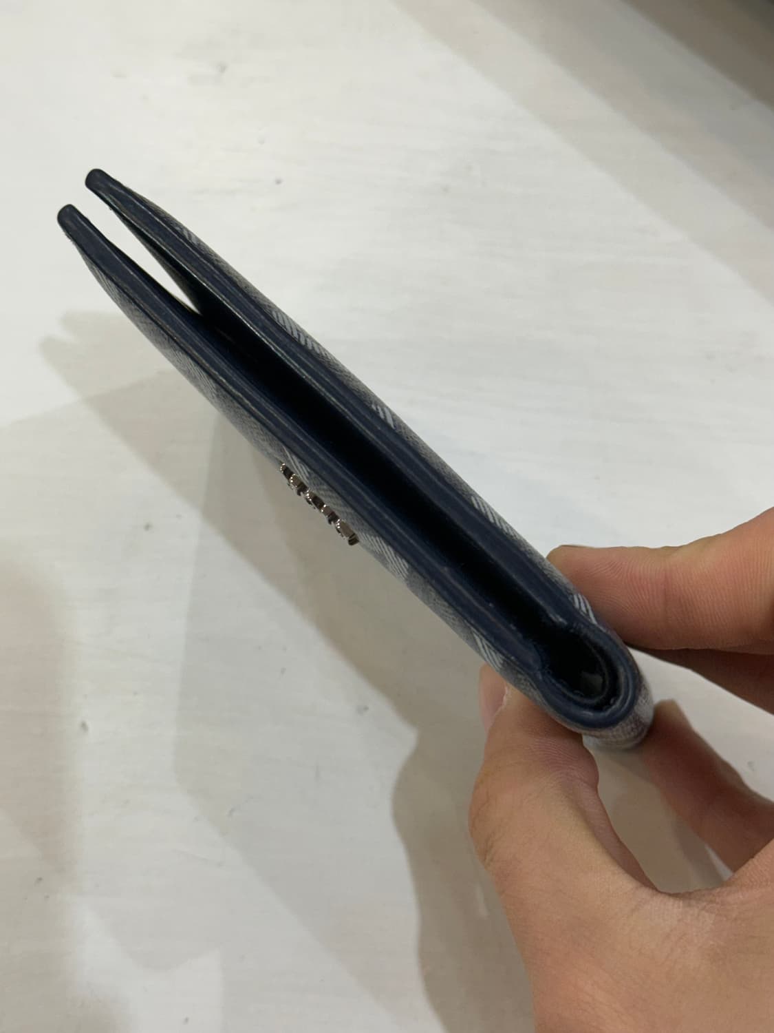 디올 CD 다이아몬드 캔버스 반지갑 상품이미지7