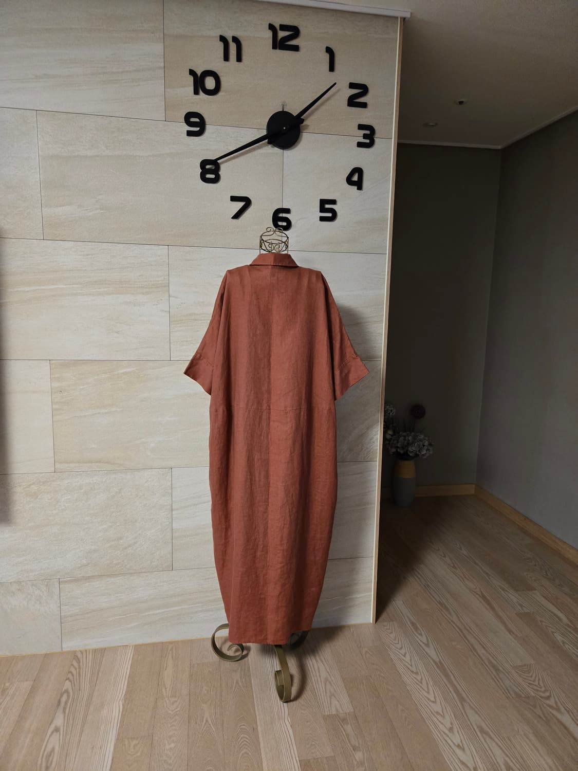 [s] COS 코스 루즈핏 린넨 롱 원피스 상품이미지3