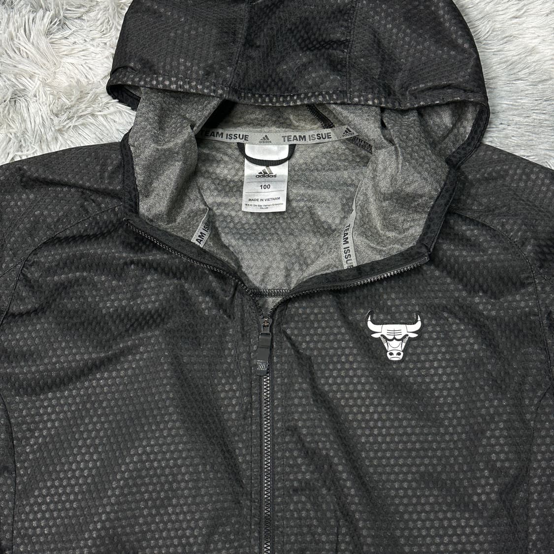 아디다스 nba 시카고불스 후드 윈드자켓 L 상품이미지2