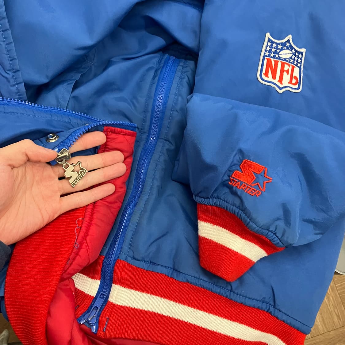 N167 스타터 자이언츠 자켓 nfl 상품이미지7