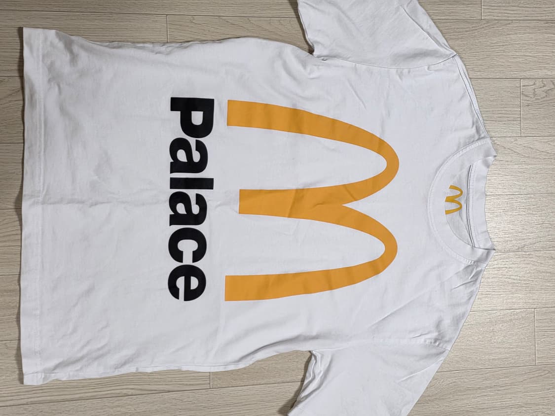 팔라스 x 맥도날드 로고 티셔츠 화이트 - S 상품이미지3