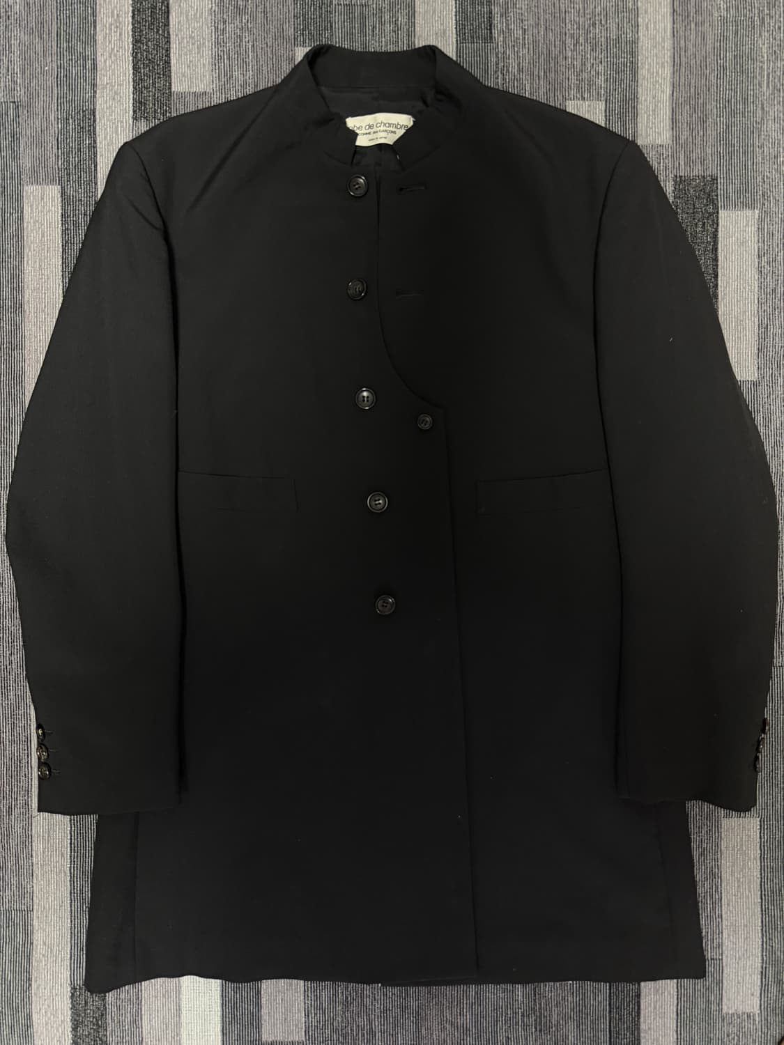 꼼데가르송 테일러드 스탠드 카라 코트 상품이미지1