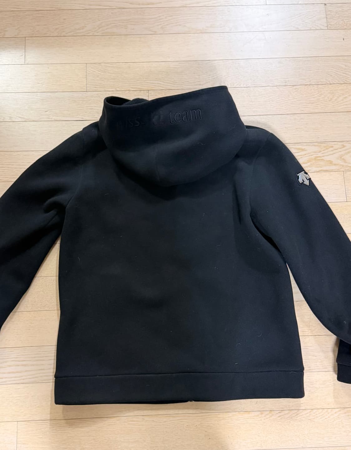 DESCENTE 스위스 본딩 플리스 후드집업 S 상품이미지2