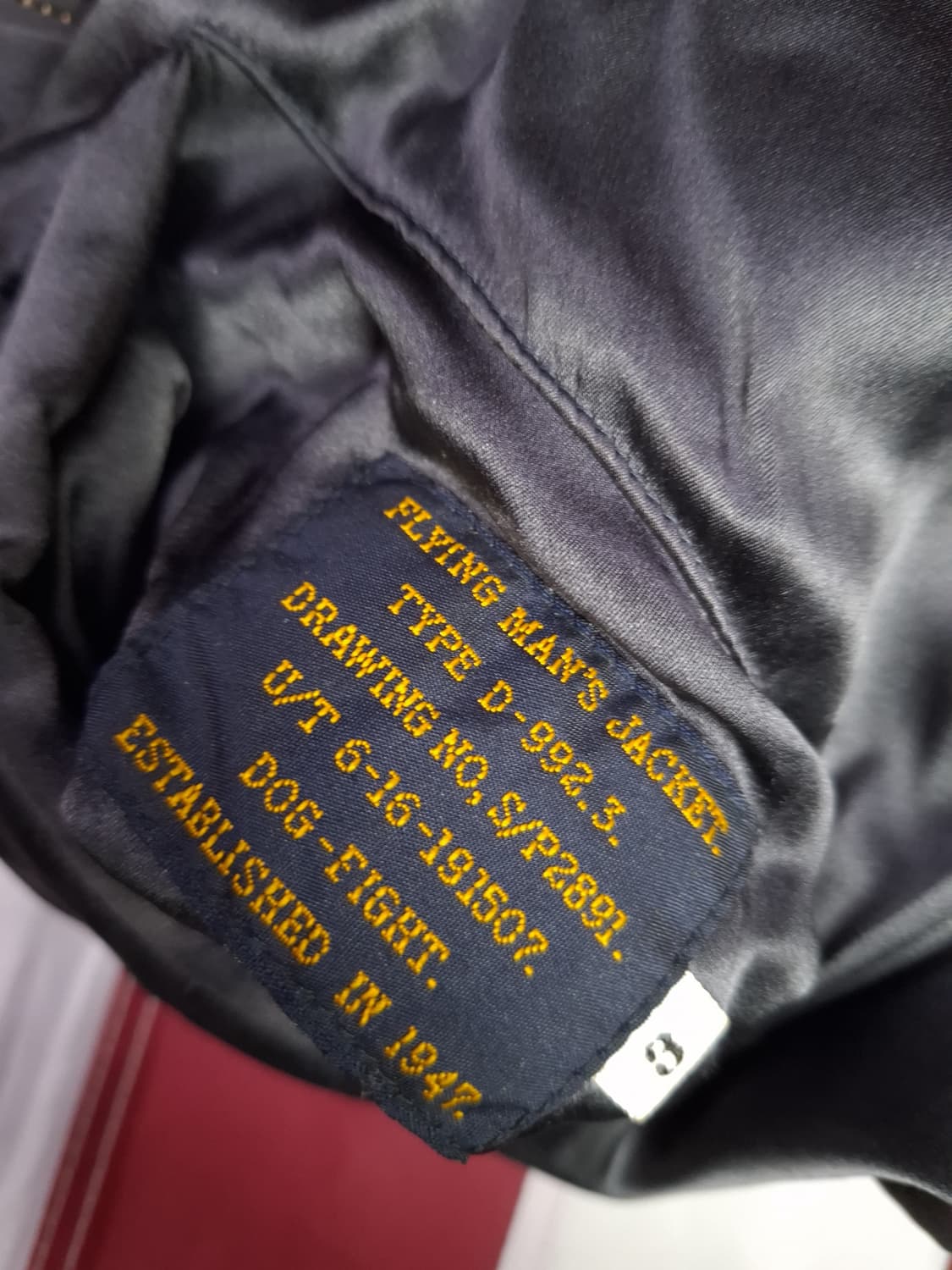 오리지날 90's 일본판 도그파이터 베트남전 리버서블 스카잔 상품이미지10