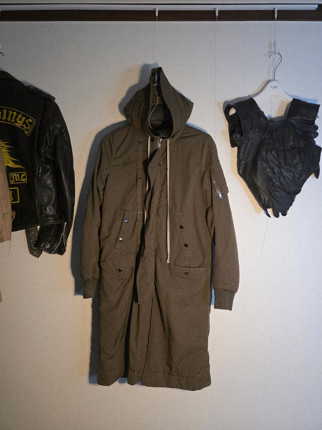 Rick Owens DRKSHDW 13fw long parka coat 상품이미지3