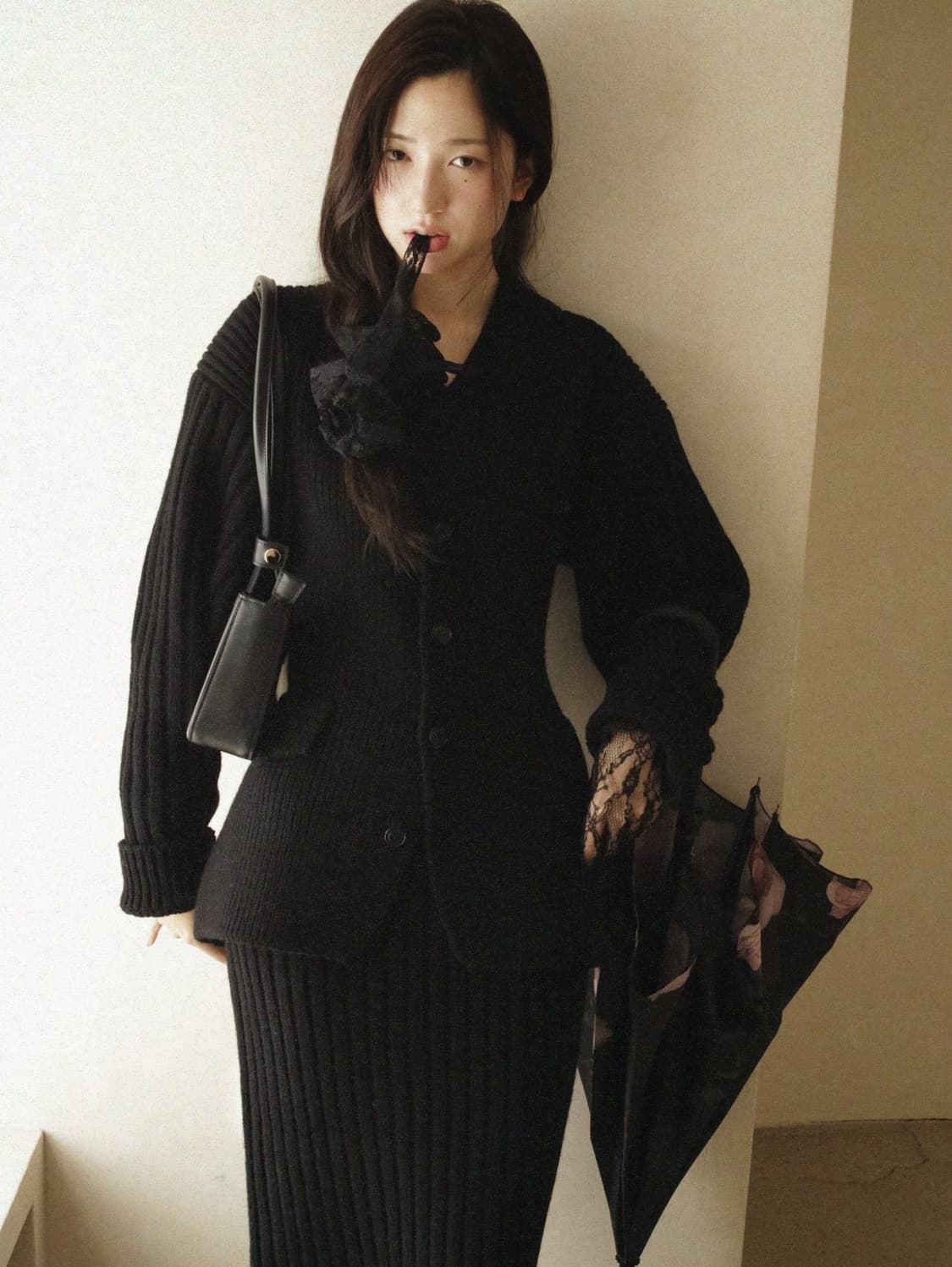 한땀한땀 백소 세트 (저고리+롱치마) 상품이미지1