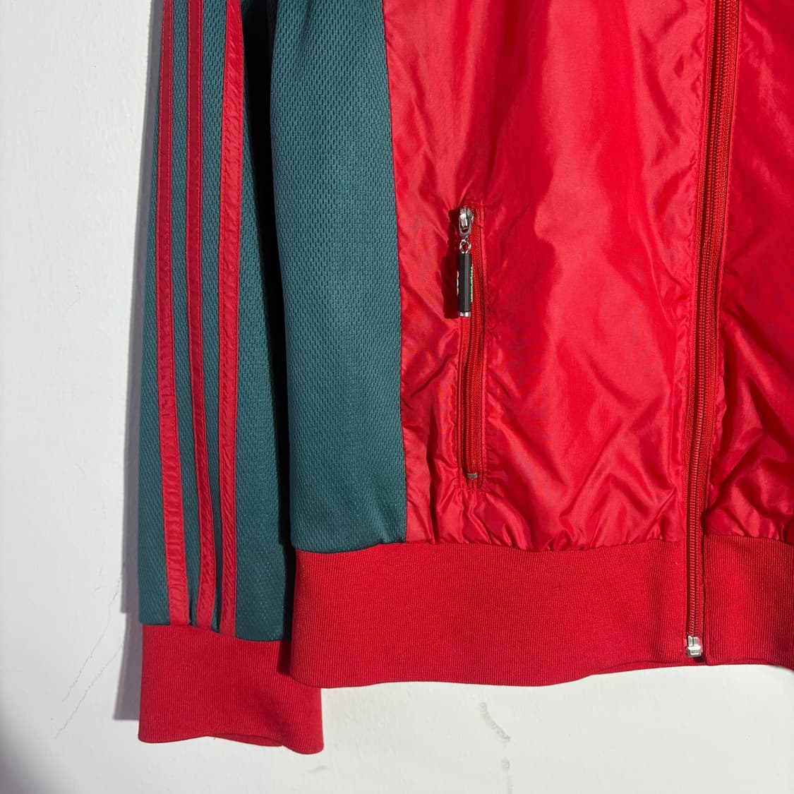 본더치(Von Dutch) 빈티지 레드 & 딥그린 트랙 자켓 상품이미지3