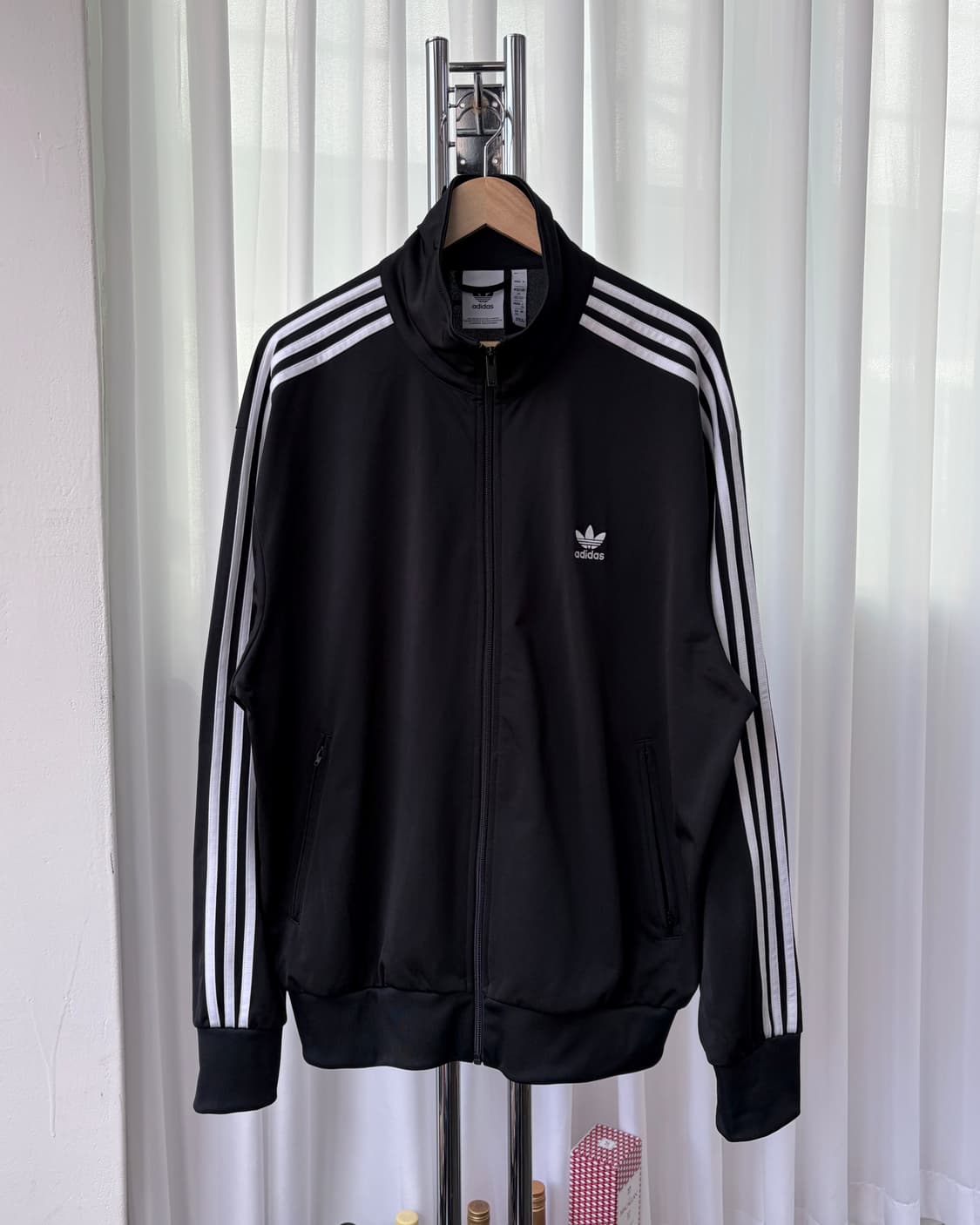 [2XL]아디다스 파이어버드 블랙 트랙탑 져지 상품이미지3