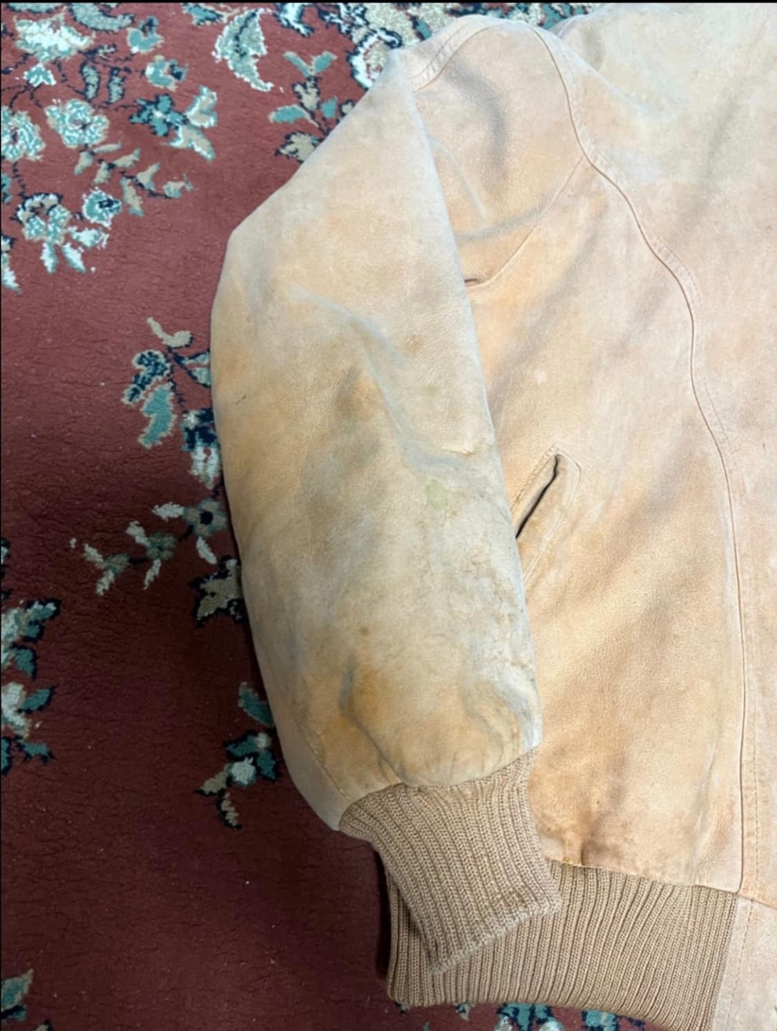 빈티지 맥그리거 스웨이드 자켓 100 상품이미지2