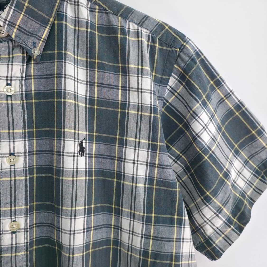 [L] 폴로 랄프로렌 체크 반팔 셔츠 상품이미지4