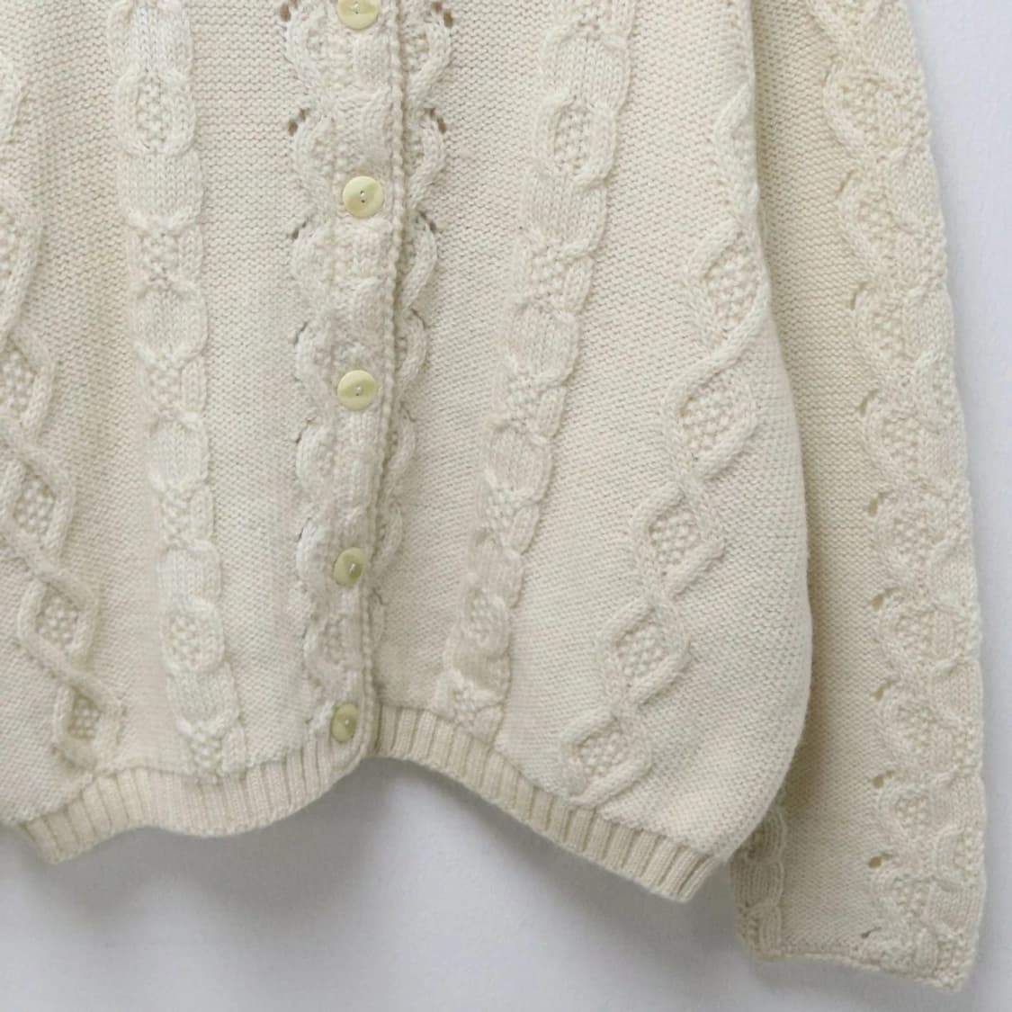 DFKCHEA 울 꽈배기 가디건 62305 상품이미지4