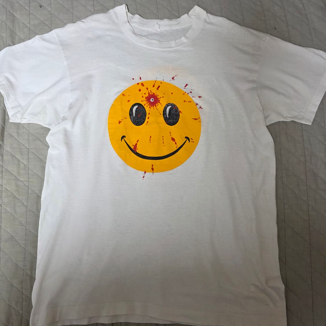 [XL] 80s 빈티지 헤드샷 스마일리 티셔츠 상품이미지1