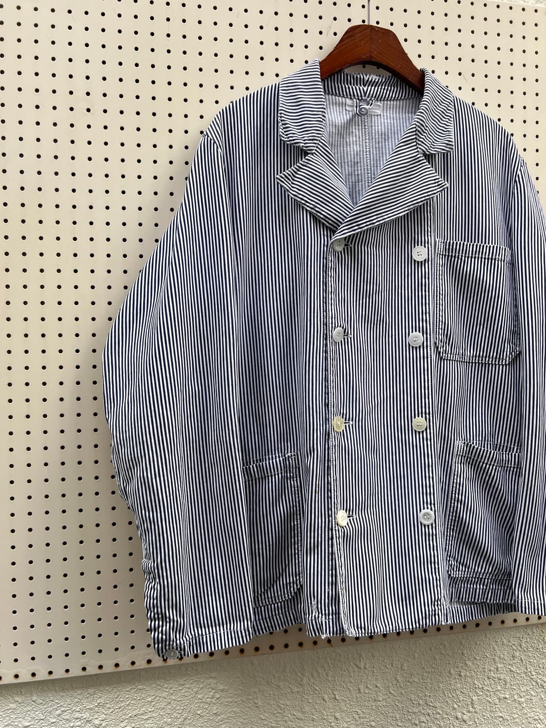 OLD FRENCH STRIPE 빈티지프렌치워크 더블브레스트자켓 상품이미지4