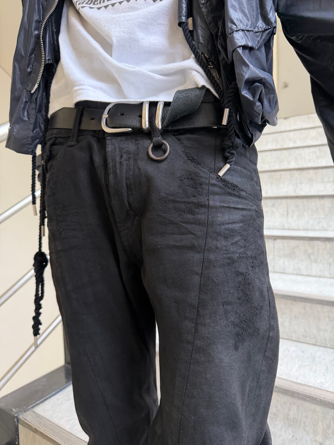 JULIUS × LHP 10-11AW Coated Curved Pants 상품이미지8