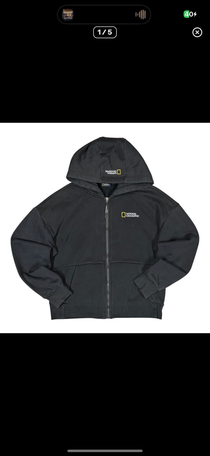 (바배) 내셔널 지오그래픽 후드 집업 상품이미지1
