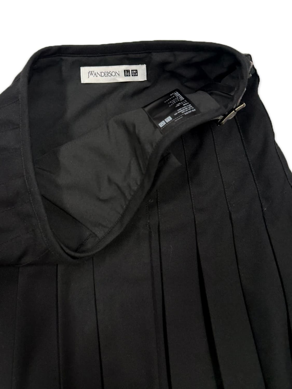 빈티지 JW ANDERSON X UNIQLO 벨트 플리츠 미디 스커트 상품이미지3