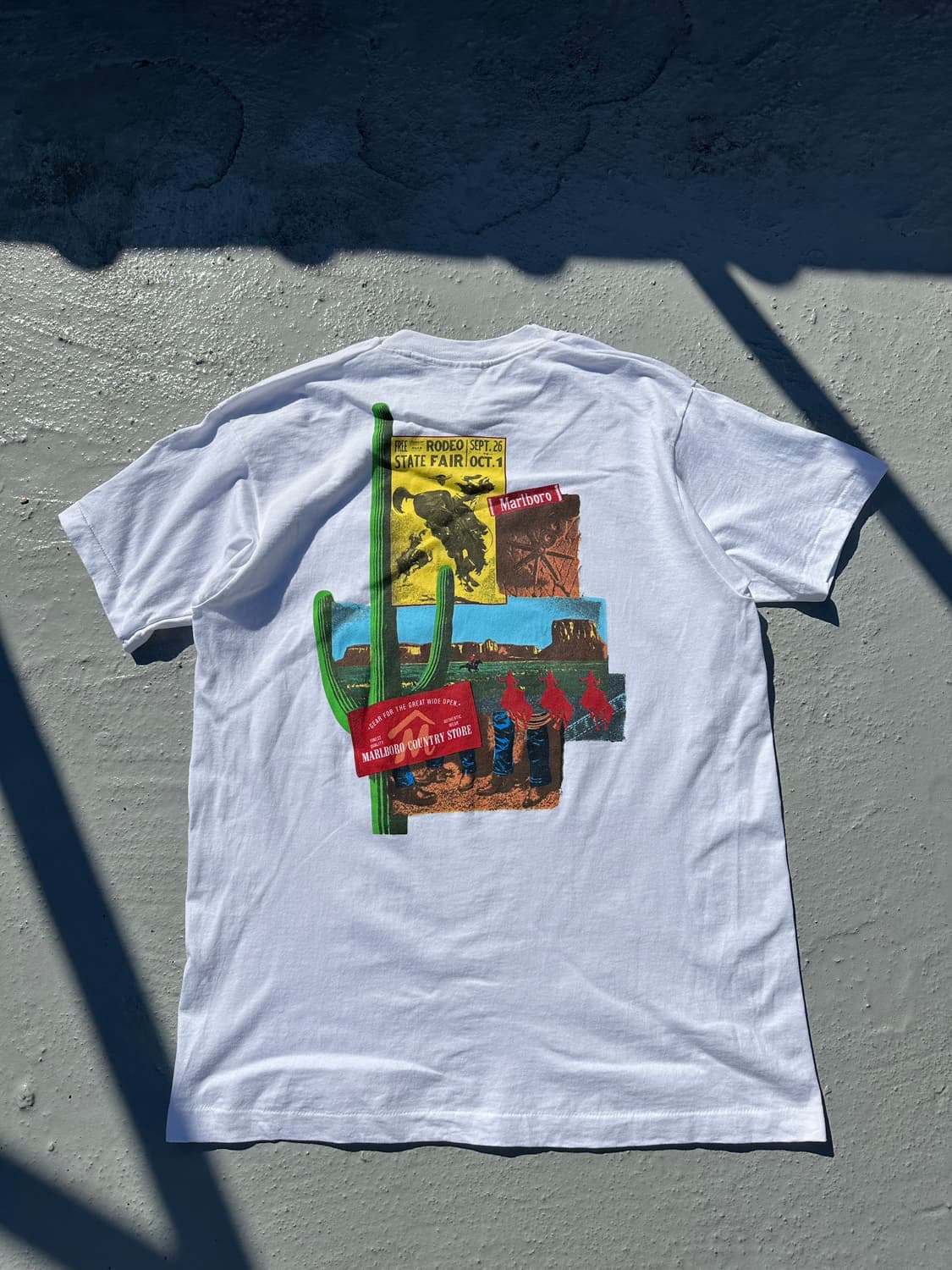 Deadstock) 90s marlboro 빈티지 말보로 캑터스 티셔츠 상품이미지1