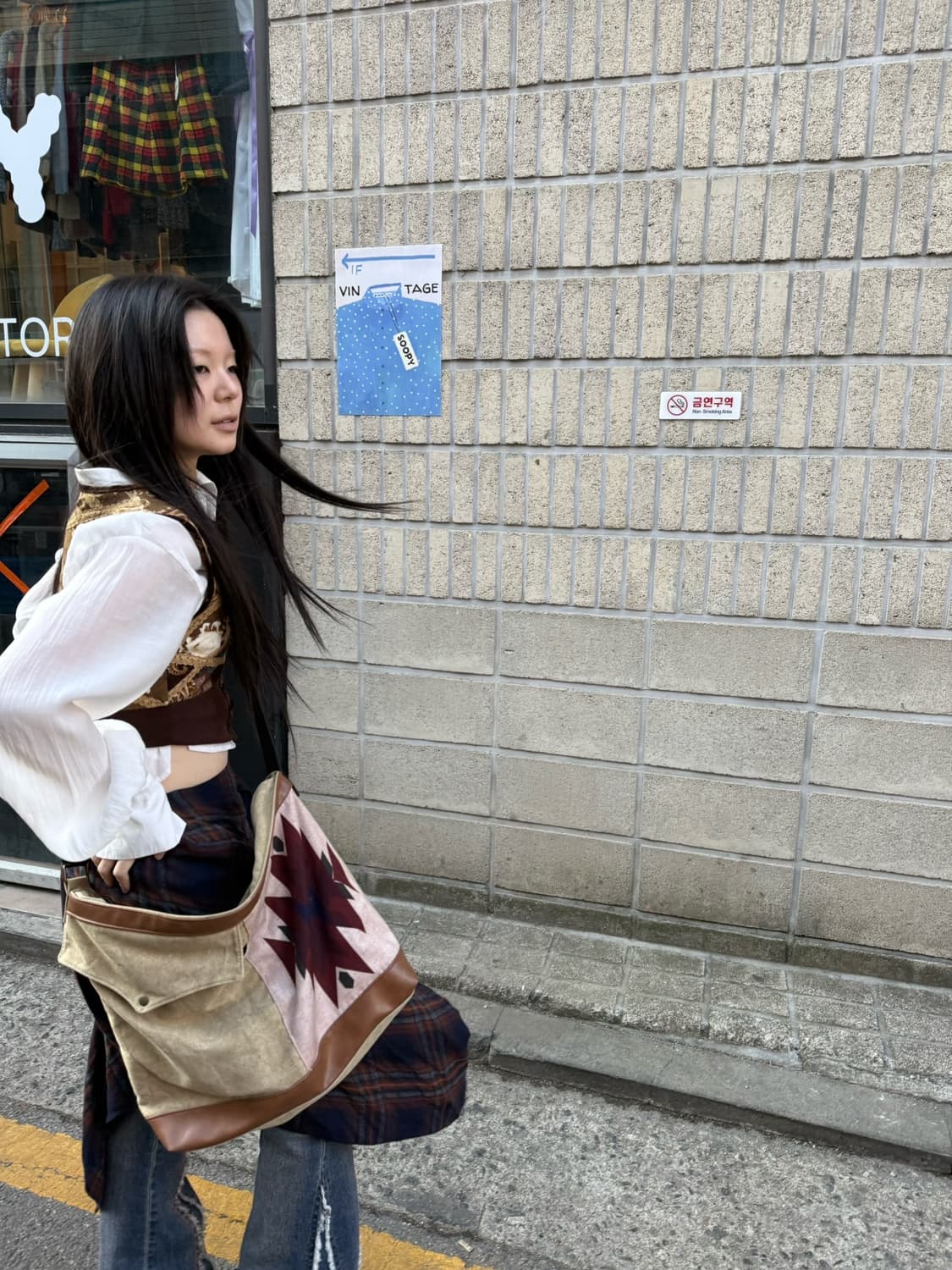 보헤미안 히피 무드 치마요 크로스백 상품이미지1