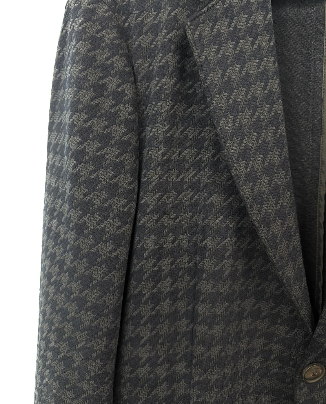 EMPORIO ARMANI 엠포리오알마니 네이비 하운드투스 블레이저 48 상품이미지3