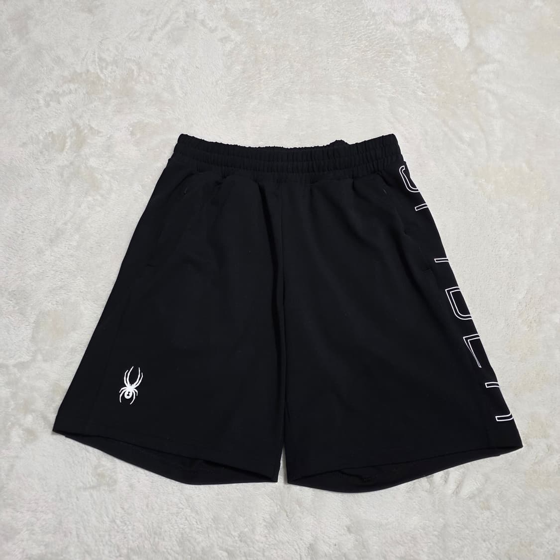 (S)스파이더 반바지 블랙 상품이미지1