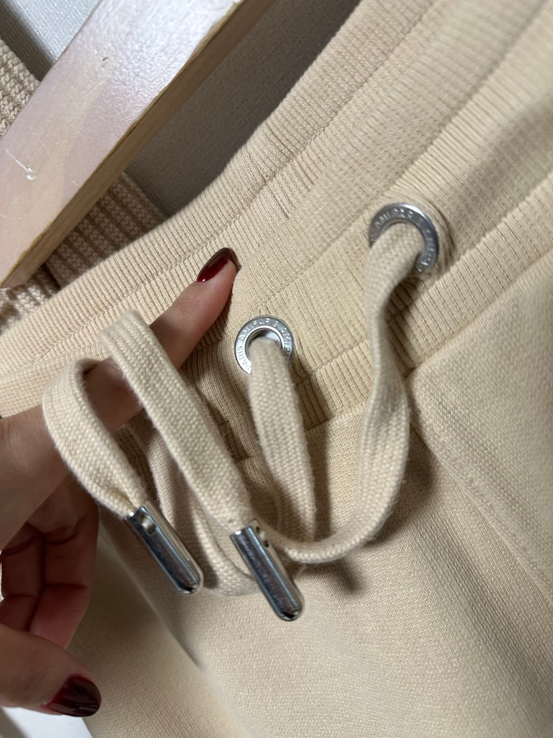 아미 하트로고 트랙 조거팬츠 xxs 상품이미지4