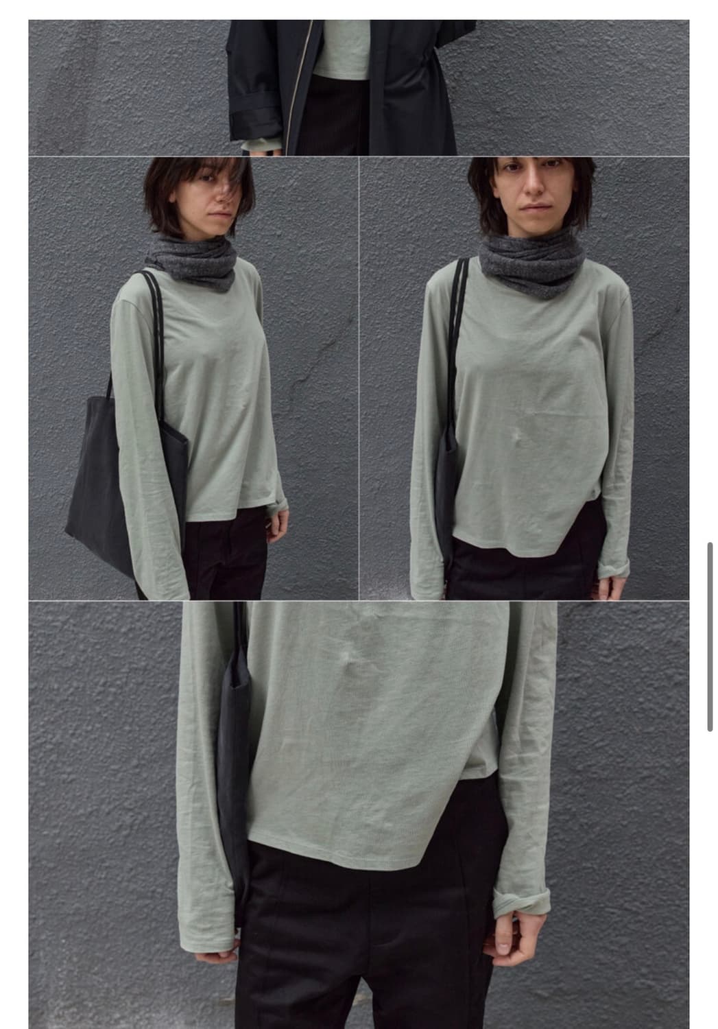 머듈 롱슬리브 민트 3사이즈 삽니다 상품이미지1