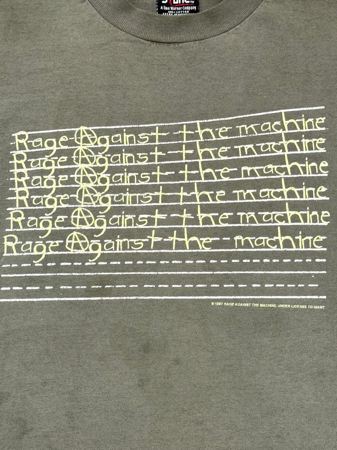 90s rage against the machine shirt 상품이미지3