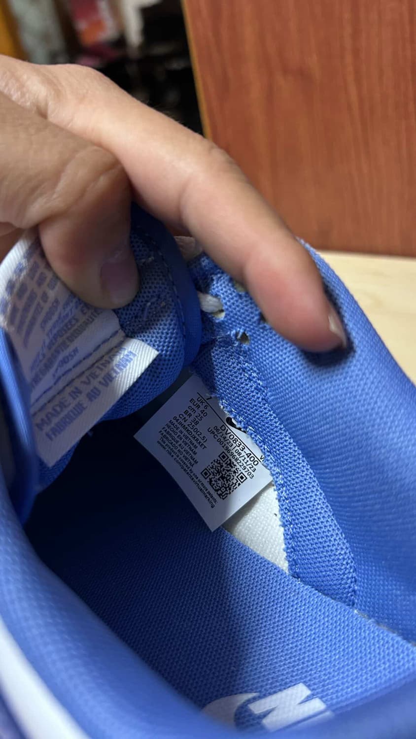 나이키 덩크 로우 블루 250 상품이미지4