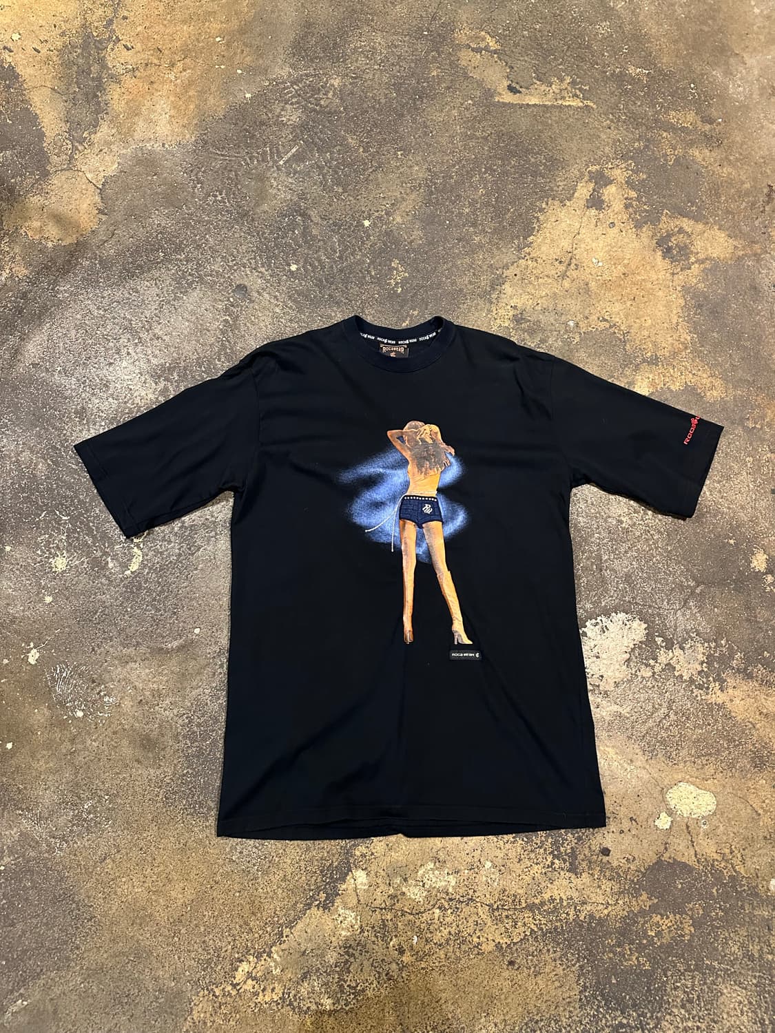 빈티지 00s 로카웨어 힙합 티셔츠  상품이미지1