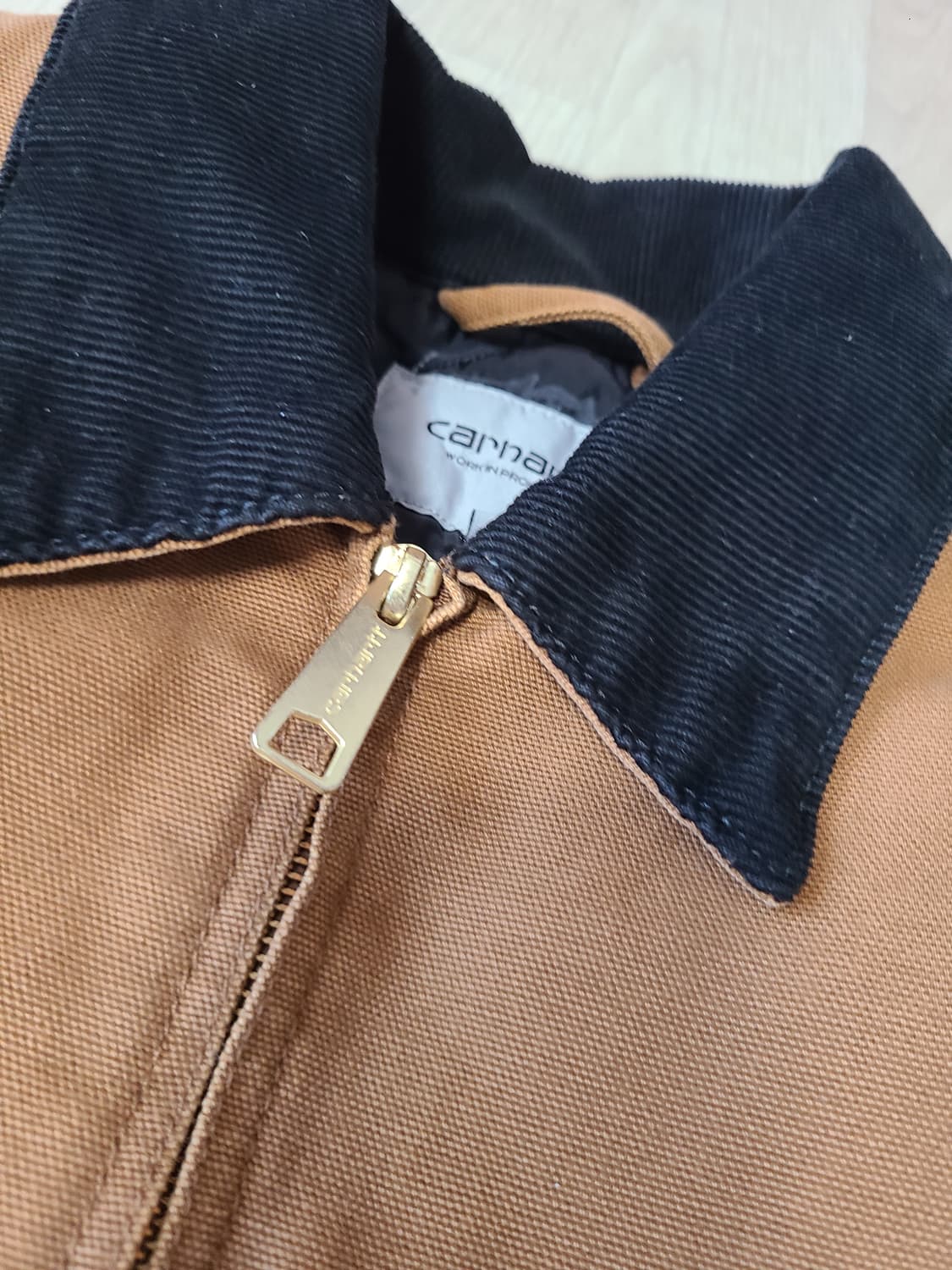 [S] 칼하트 윕 OG 디트로이트 재킷 딥해밀턴브라운 판매 상품이미지3