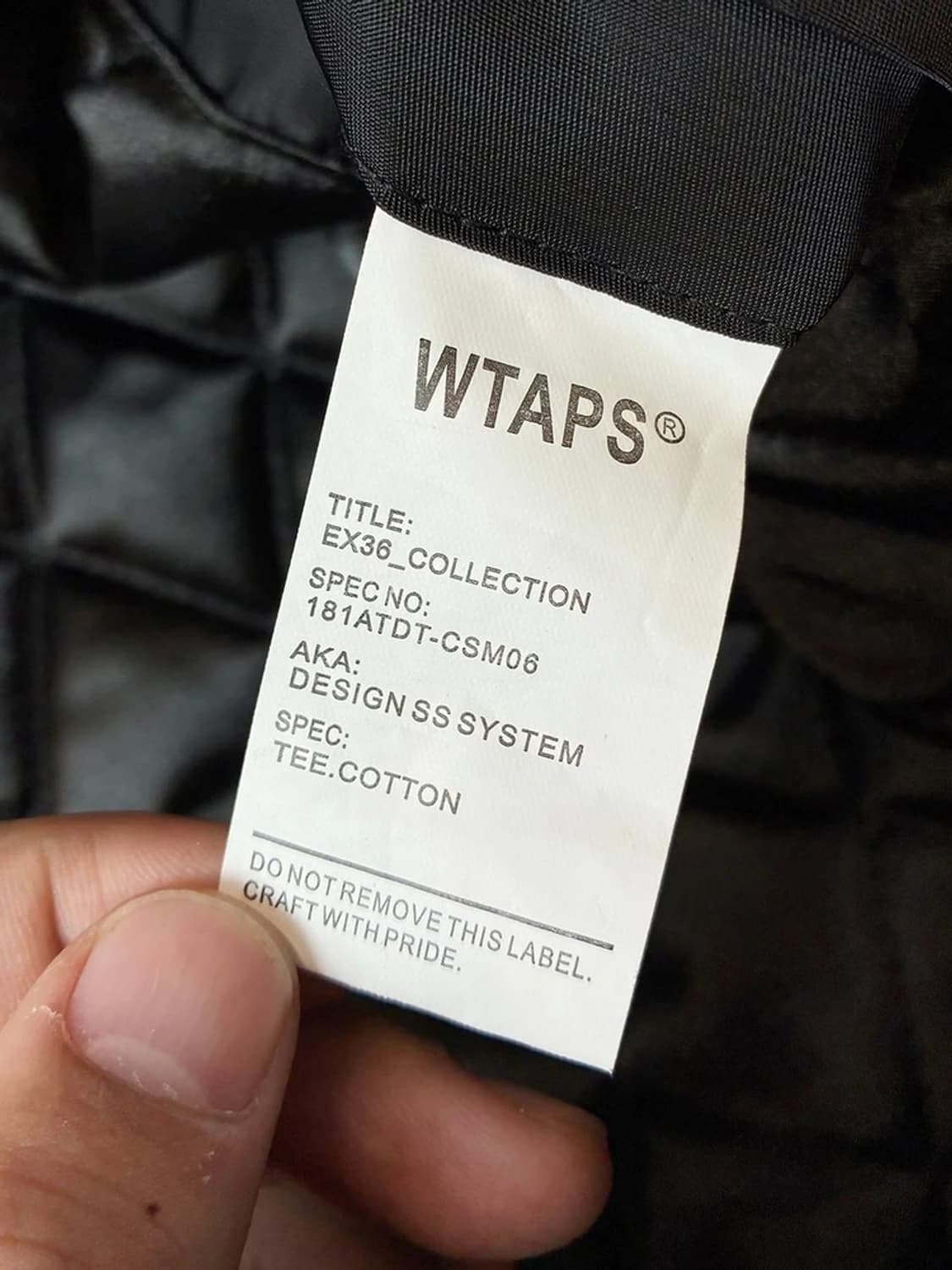 더블탭스 WTAPS 17FW 블루종 바시티 자켓 PN4983 상품이미지9