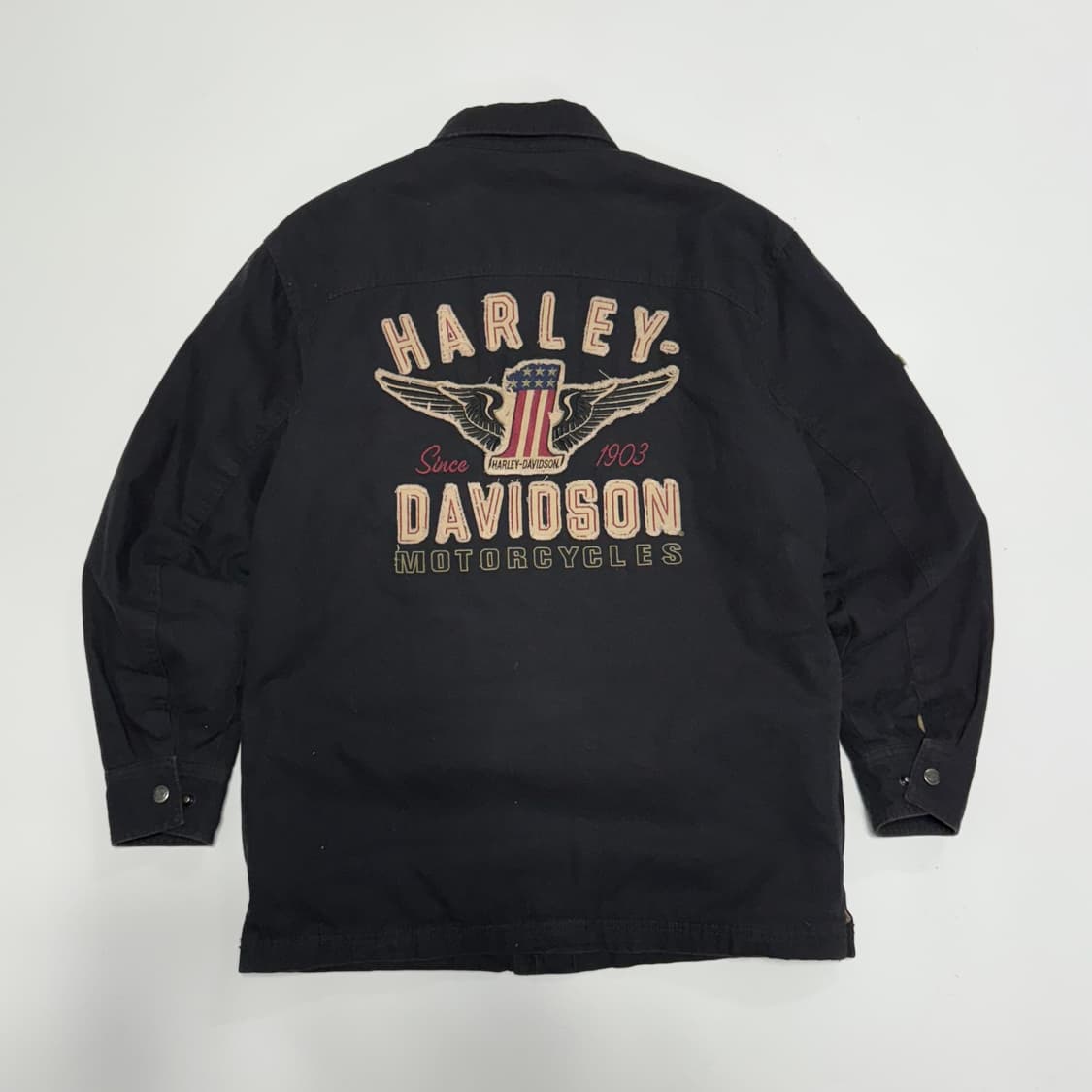 할리데이비슨 누빔 셔츠 자켓  상품이미지1