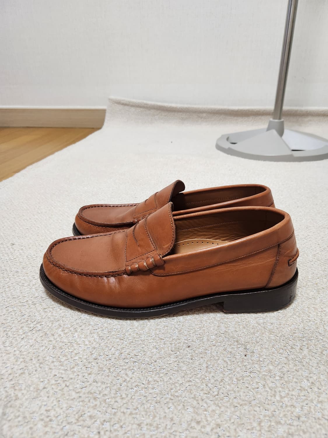 A.P.C 아페쎄 브라운 레더 페니 로퍼 41(260ㅣ 상품이미지2