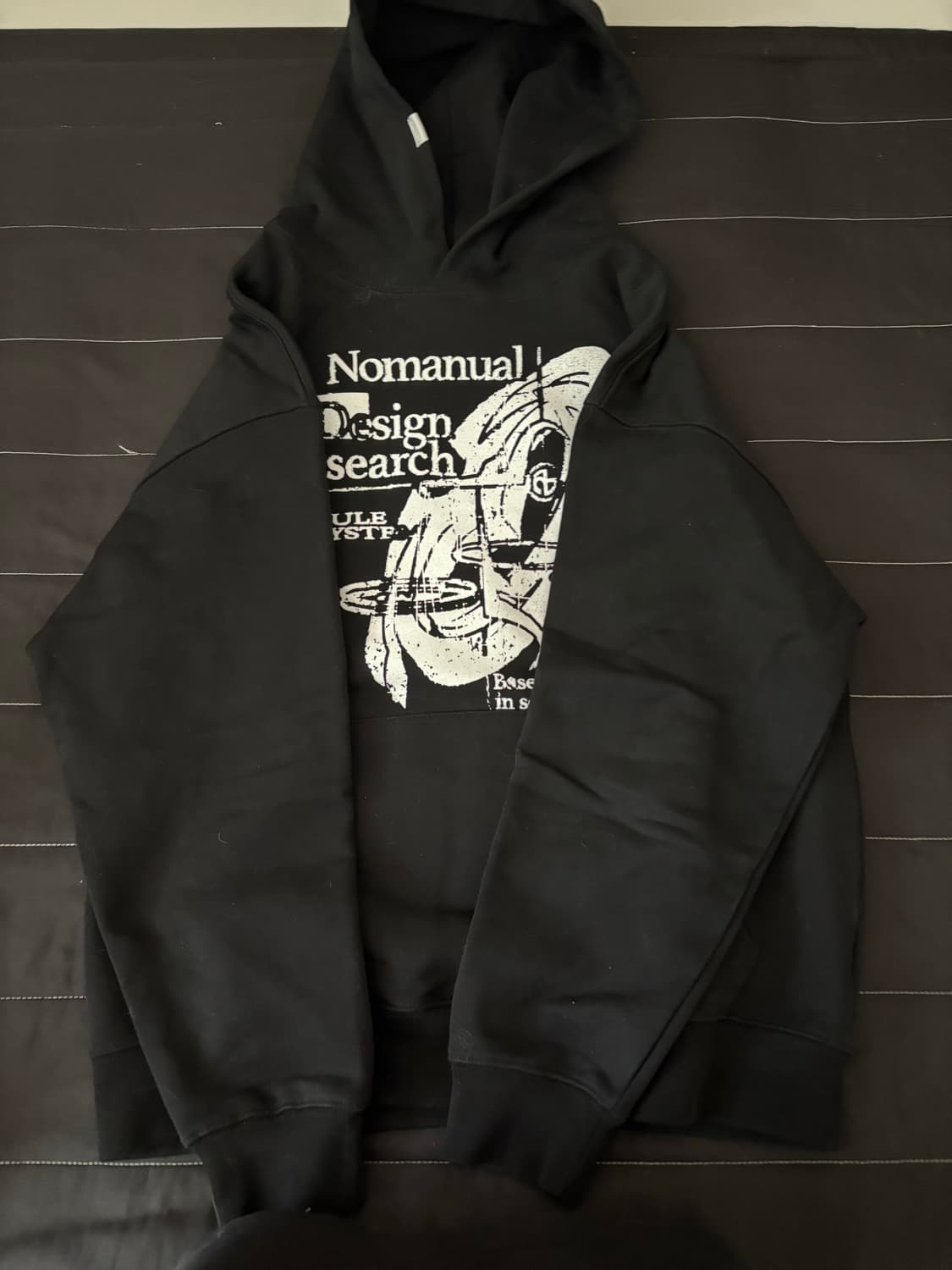 노매뉴얼 후드티 상품이미지1
