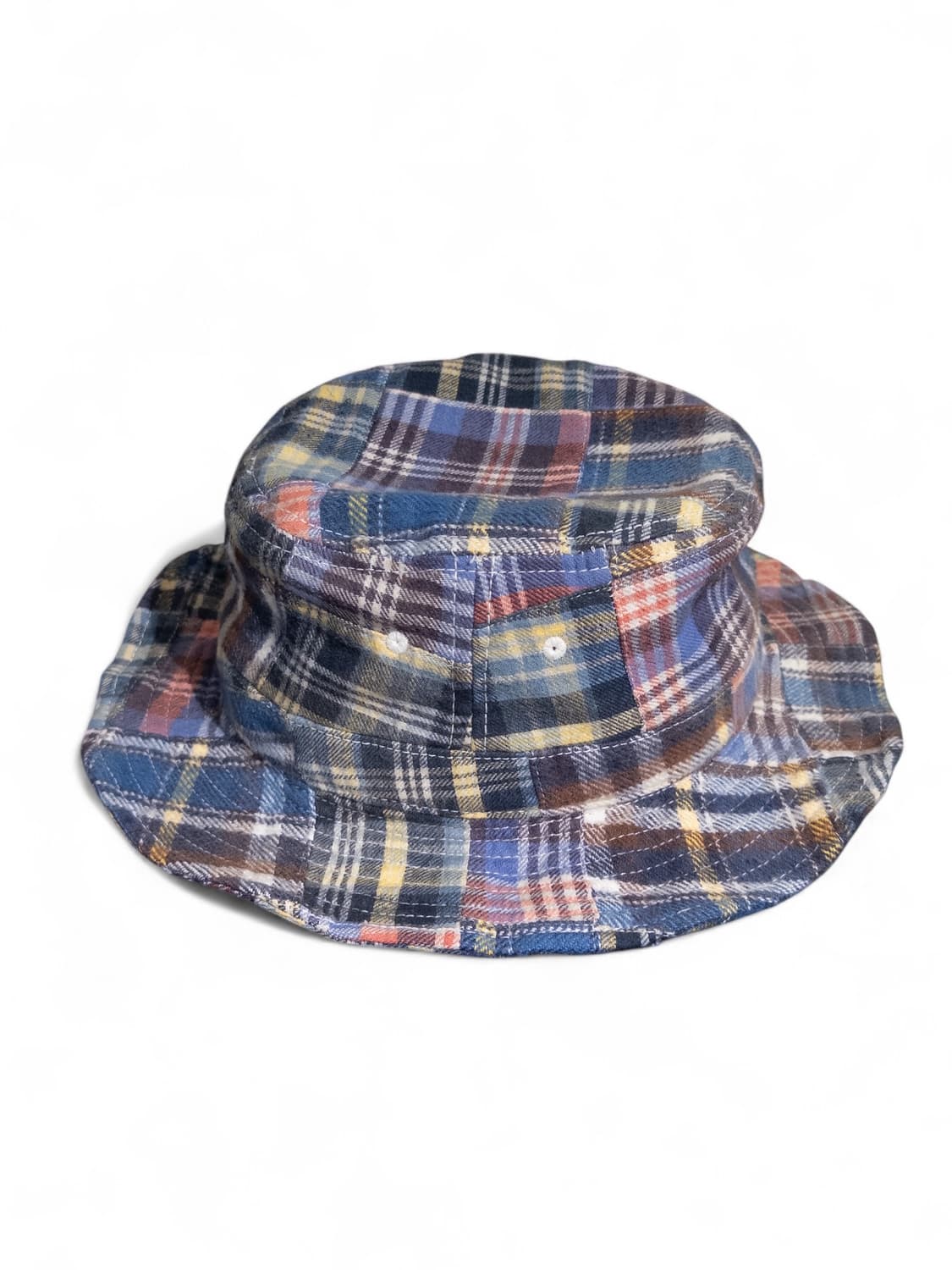 Override Patchwork Madras Bucket Hat 상품이미지2
