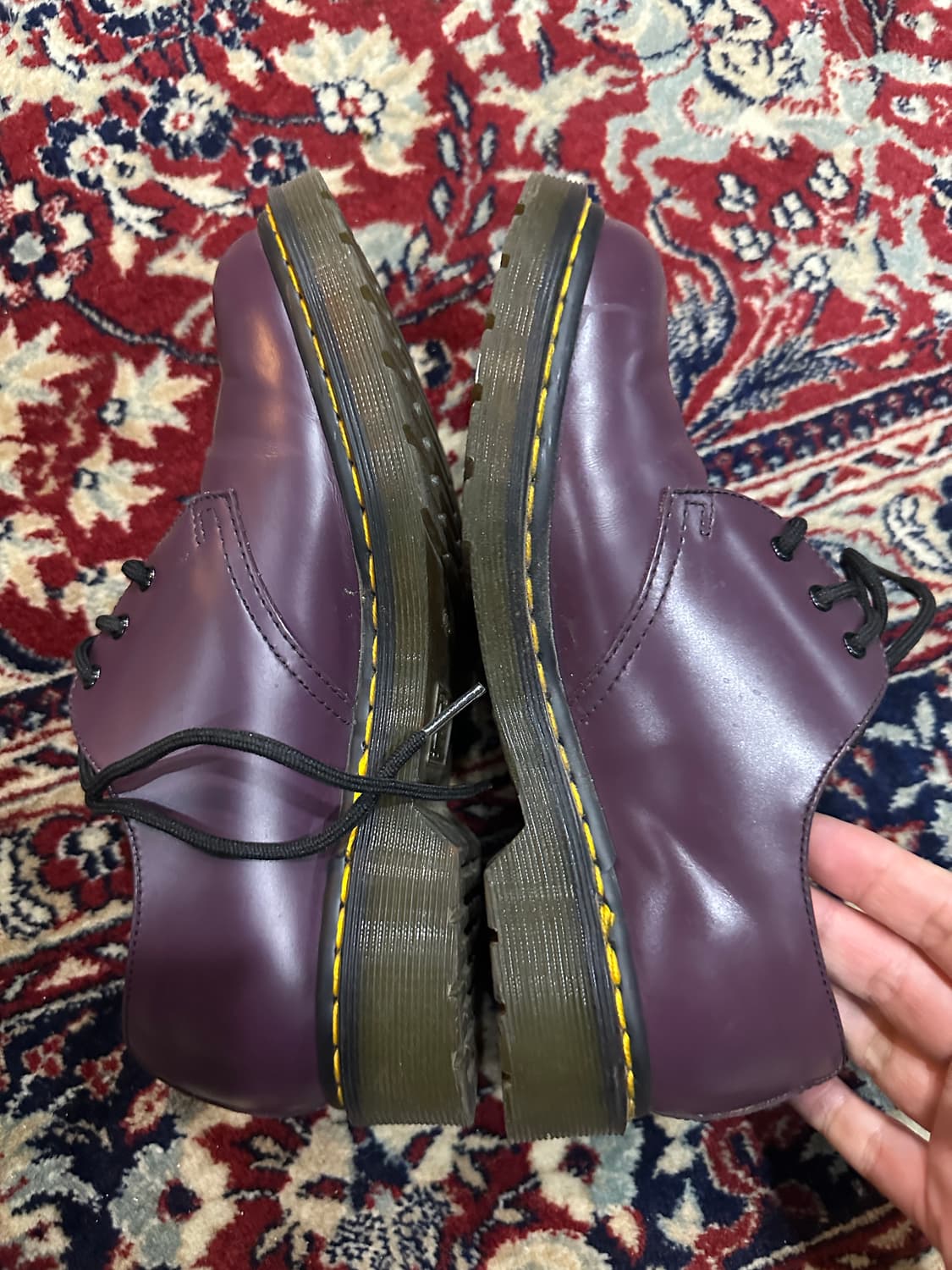 닥터마틴 3홀 퍼플 240 더비슈즈 상품이미지7