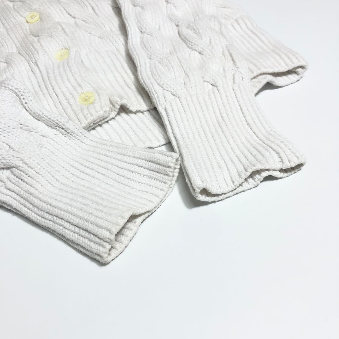 폴로 랄프로렌 케이블 니트 가디건 s 상품이미지7