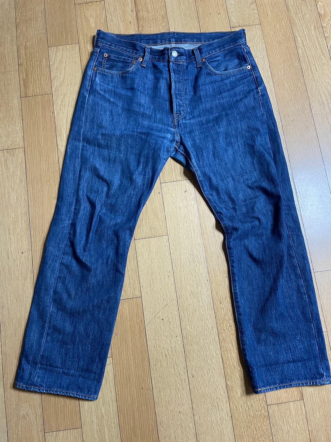 빈티지 리바이스 501 딥 인디고 34x29 (33정도) 상품이미지2