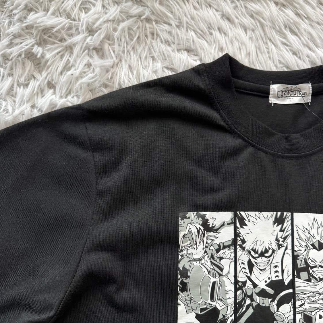 HERO 나의히어로아카데미아 반팔 애니 반팔티 새상품 셋업 L 100 상품이미지1