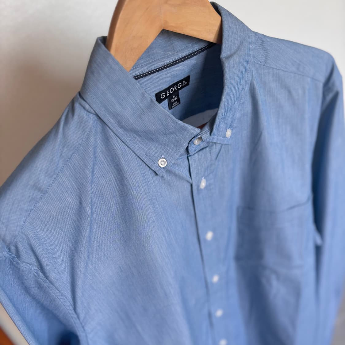 새제품급 GEORGE 조지 셔츠 M 100 스판 스트레치  상품이미지5
