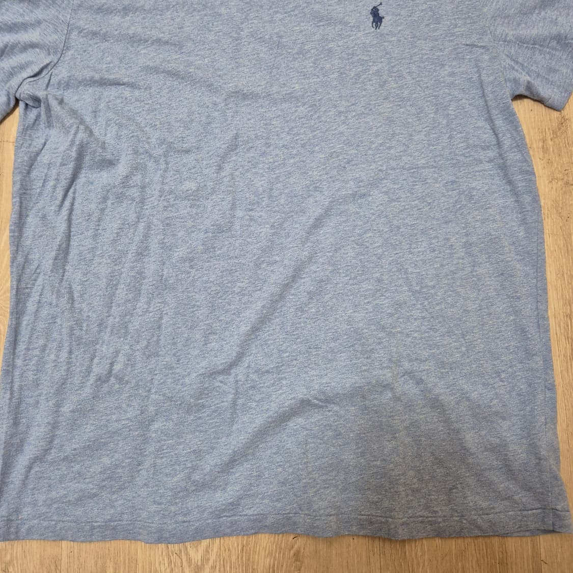 폴로 랄프로렌 스몰포니 라이트 블루 라운드 반팔티셔츠 상품이미지3