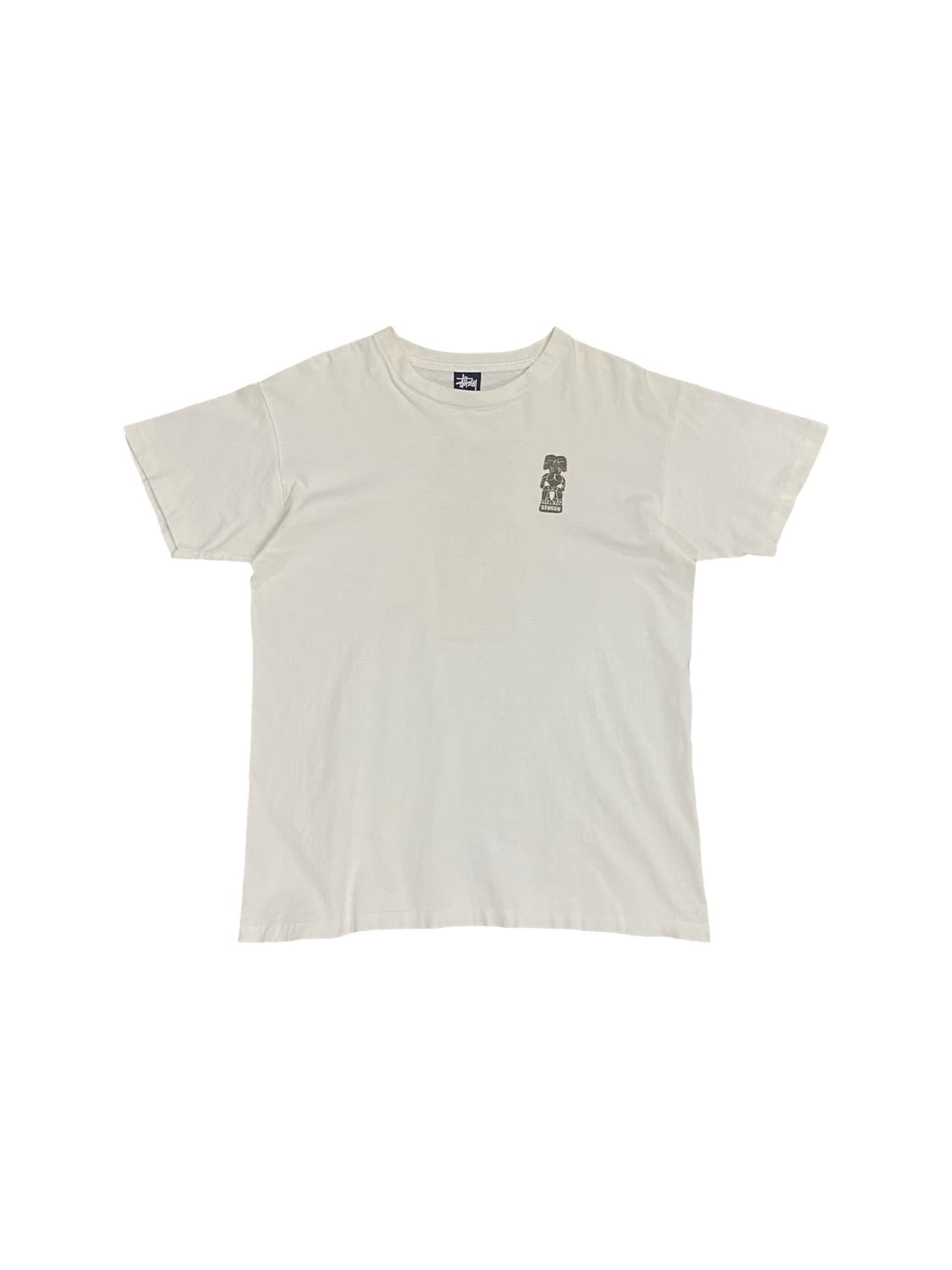 Stussy 조각상 프린팅 디테일 반팔 티셔츠 상품이미지1