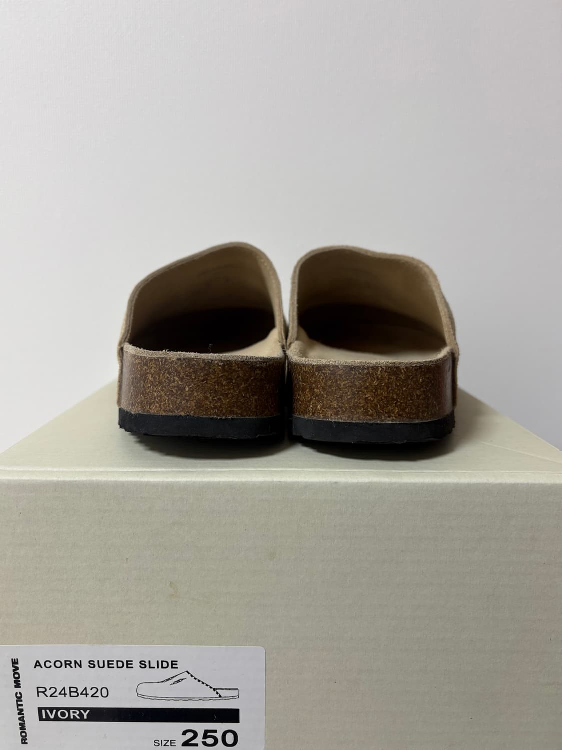 로맨틱무브 아콘 스웨이드 슬라이드 상품이미지3