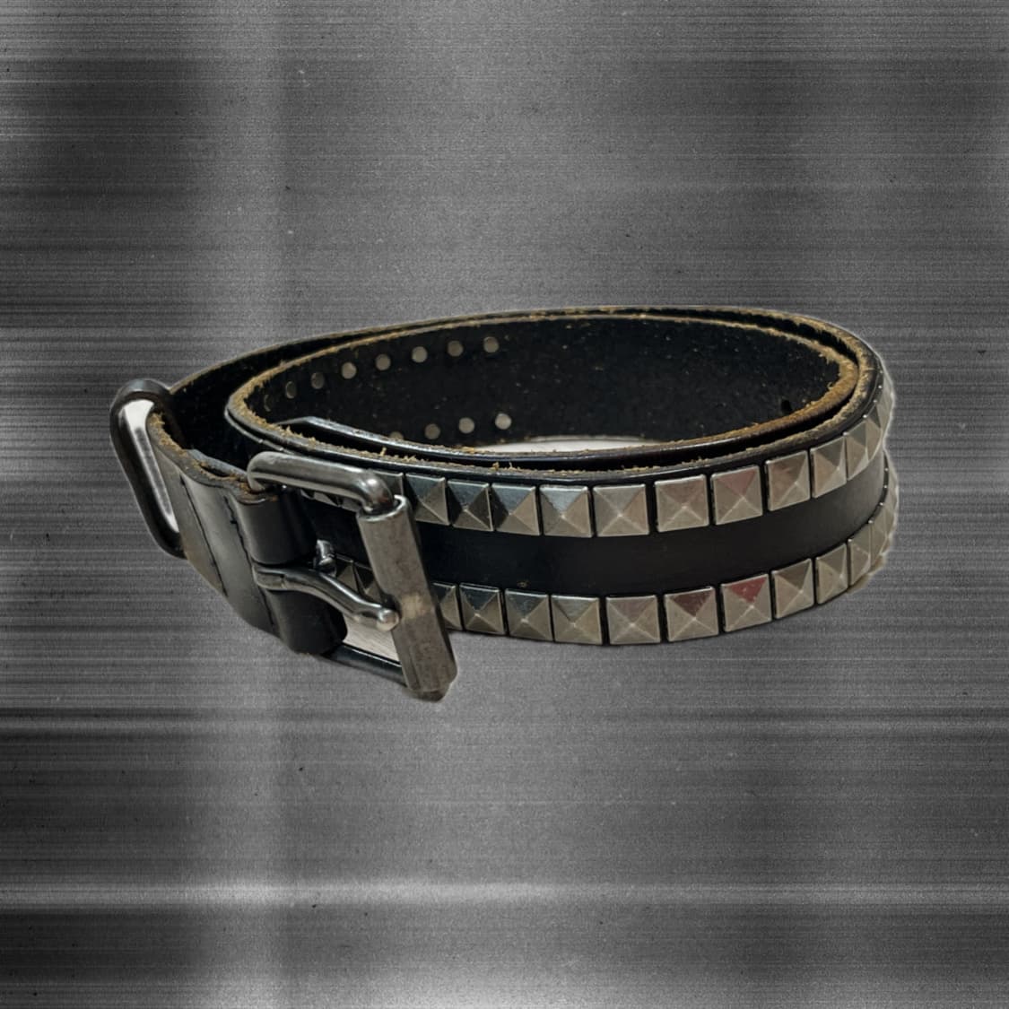 빈티지 스터드 가죽 벨트 vintage punk rockchic 상품이미지1